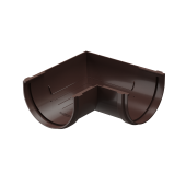 Угловой элемент 90° универсальный (ТЁМНО-КОРИЧНЕВЫЙ) standard