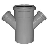 Крестовина пп одноплоскостная 110х50х50/45° вк "ММП"