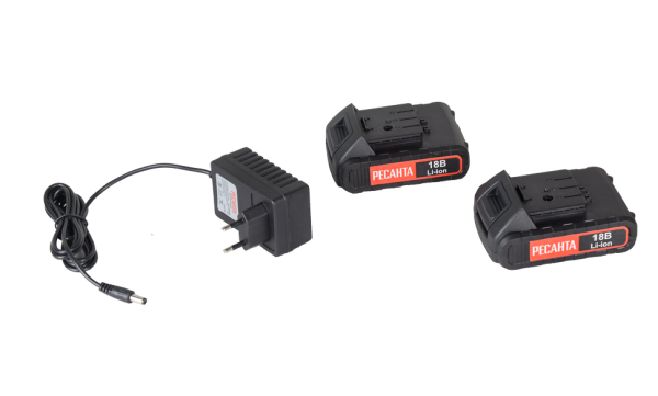 Дрель-шуруповерт аккумуляторная Ресанта ДА-18-2ЛК