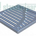 Решетка водоприемная штампованная оцинкованная штампованная