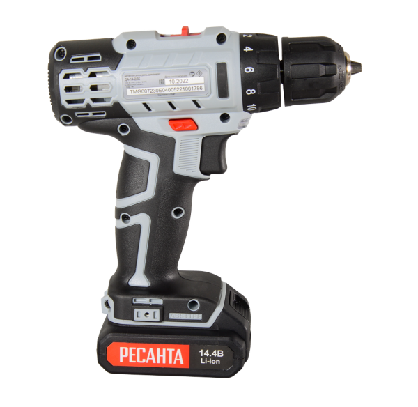 Дрель-шуруповерт аккумуляторная Ресанта ДА-14-2ЛК