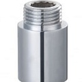Удлинитель внутренняя/наружная резьба никелированный