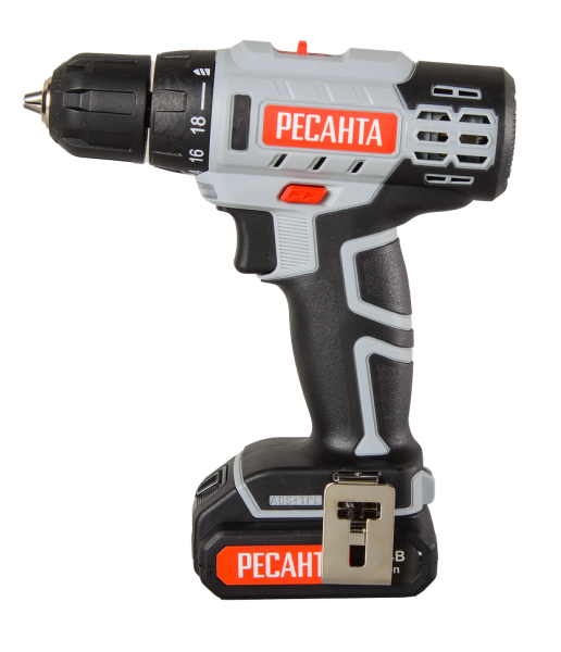 Дрель-шуруповерт аккумуляторная Ресанта ДА-14-2ЛК